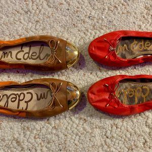 Sam Edelman Ballet Flat Slip-ons Shoes Bundle 8.5